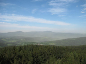 Imagen de vista previa de la cámara web Lookout tower Libín - Prachatice